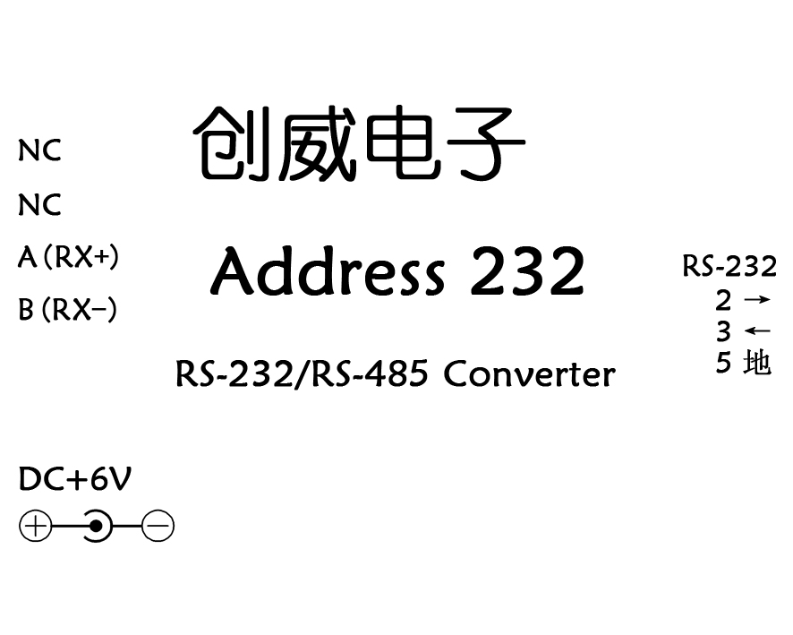 rs232帶地址