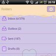 GO SMS Pro Sweet Hearts Theme GO SMS Pro Sweet Hearts Theme