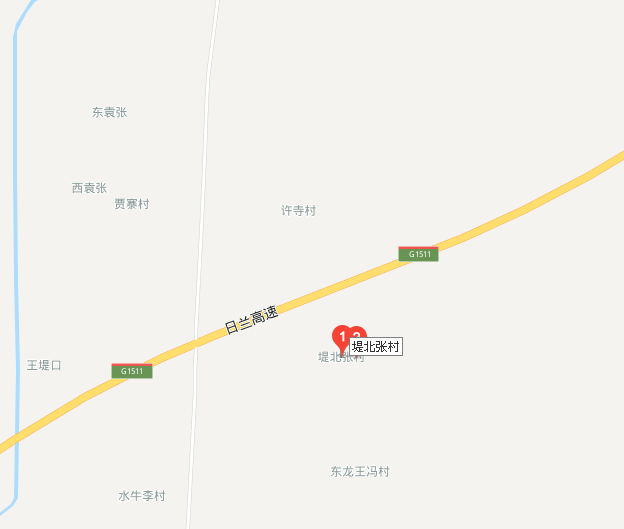 堤北張村 堤北張村