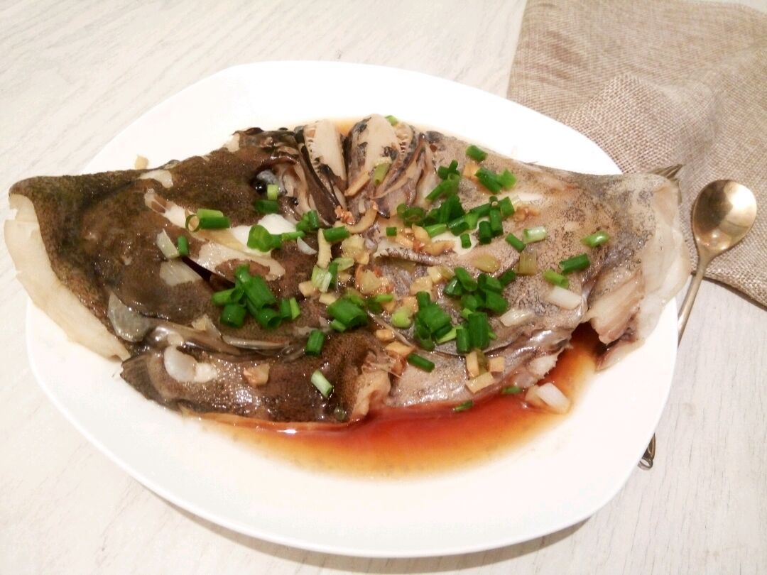 豉油蒸鴉片魚頭