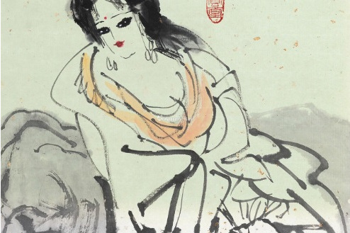 納涼圖 納涼圖