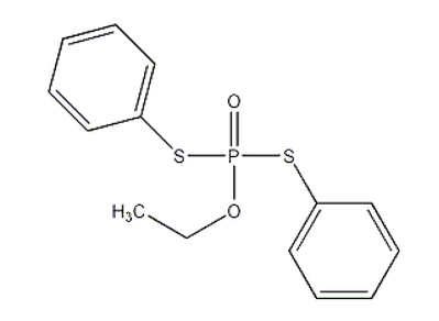 圖（1） 敵瘟磷分子結構圖