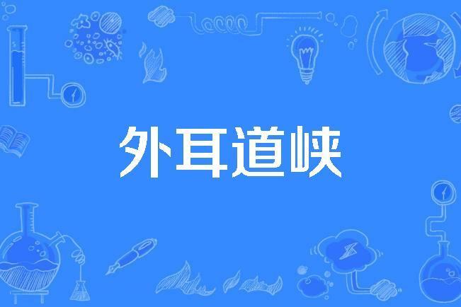 外耳道峽 外耳道峽