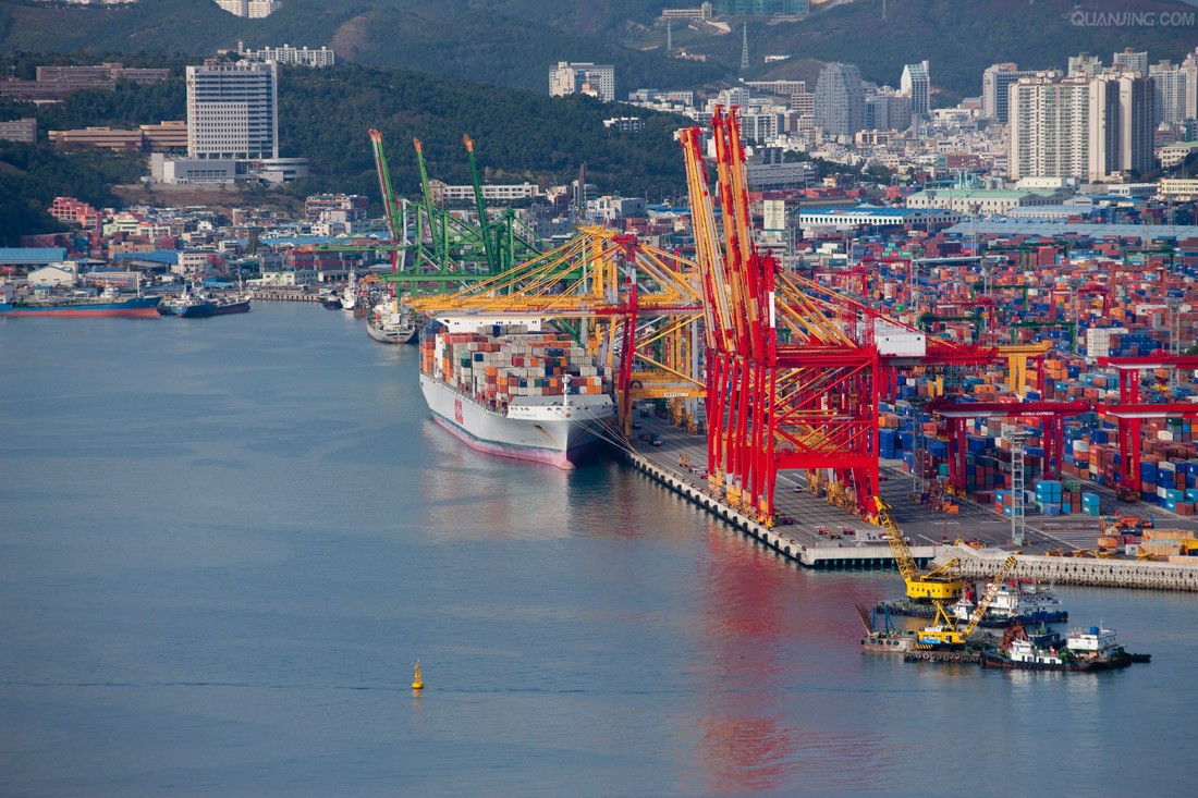釜山的造船行業