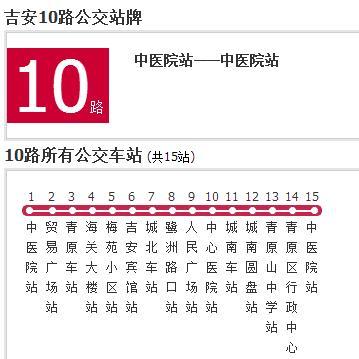 吉安公交10路 吉安公交10路