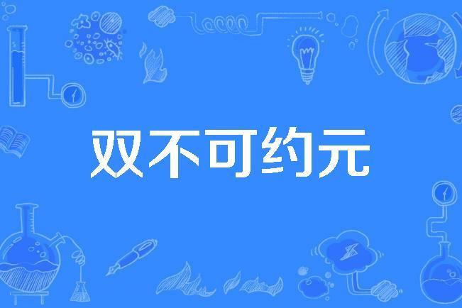 雙不可約元 雙不可約元