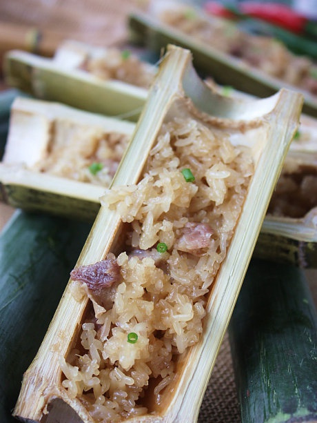 農家竹筒飯 農家竹筒飯
