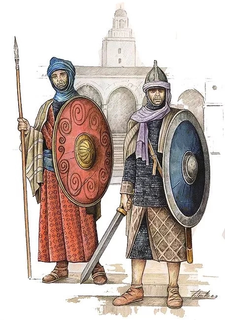 早期的阿拉伯重步兵與武士