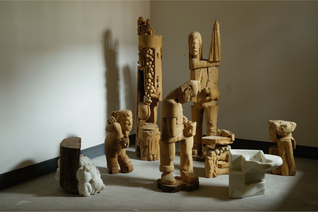 碎片(趙建成木雕系列作品) 碎片(趙建成木雕系列作品)