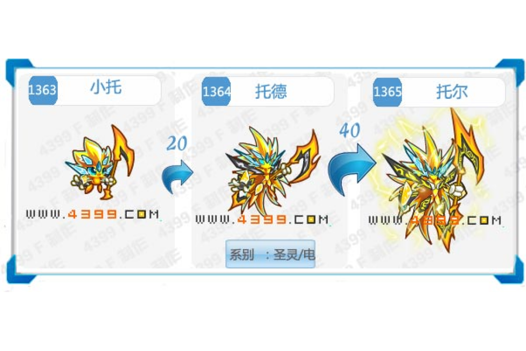 托爾(遊戲《奧拉星》中的亞比) 托爾(遊戲《奧拉星》中的亞比)