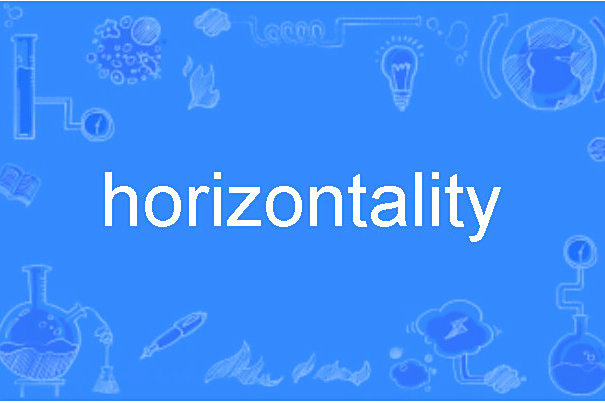 horizontality horizontality