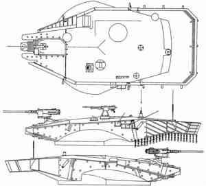 梅卡瓦Mk1的炮塔