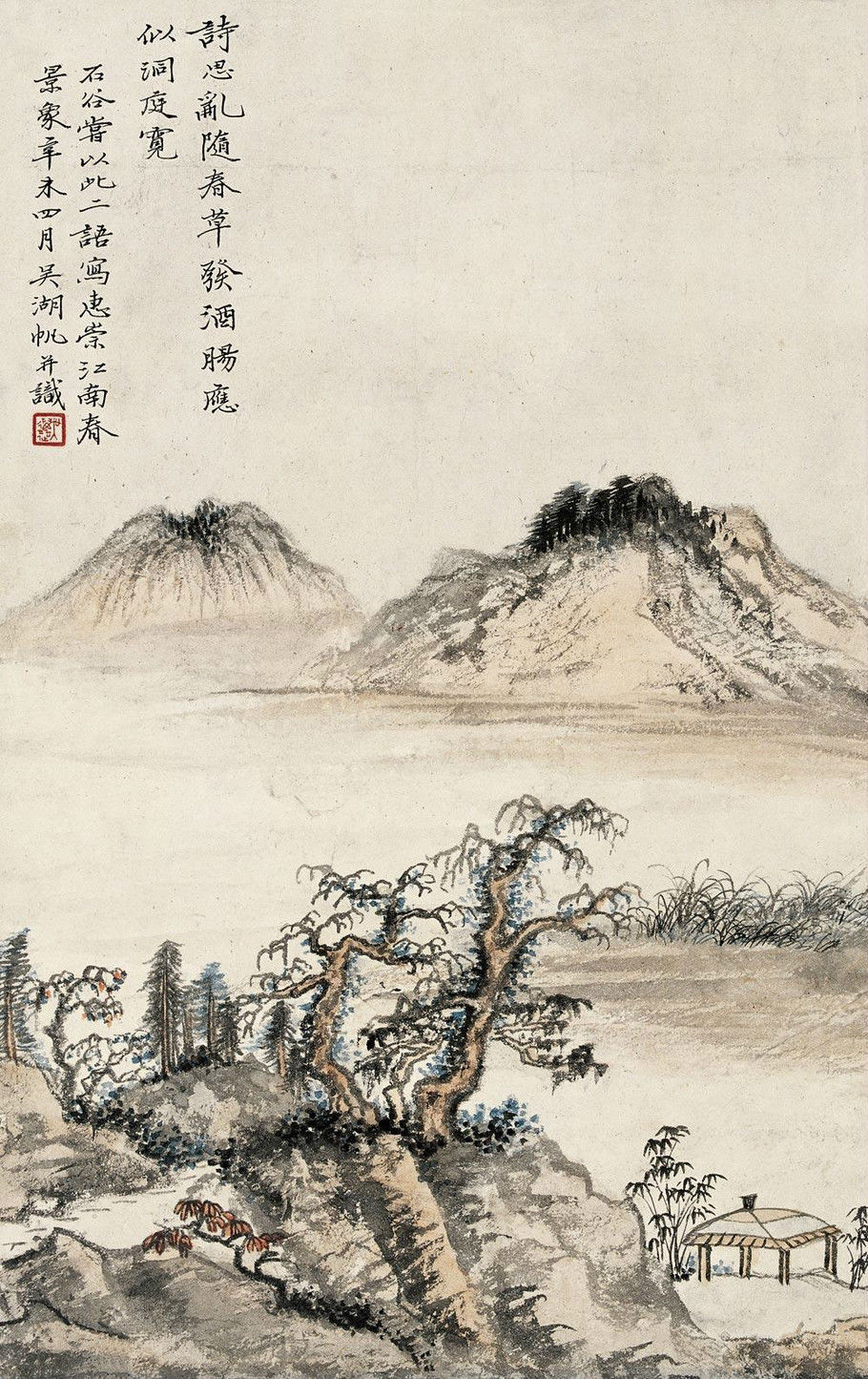 江南春(吳湖帆創作的中國畫)
