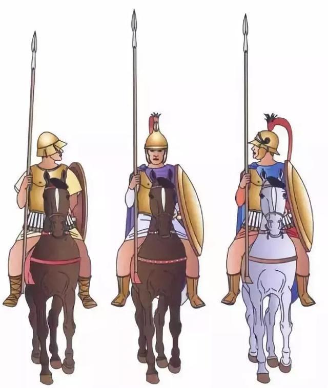 塞琉古軍隊中的普通騎兵