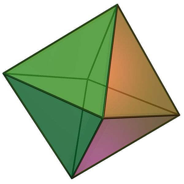 圖1.正八面體