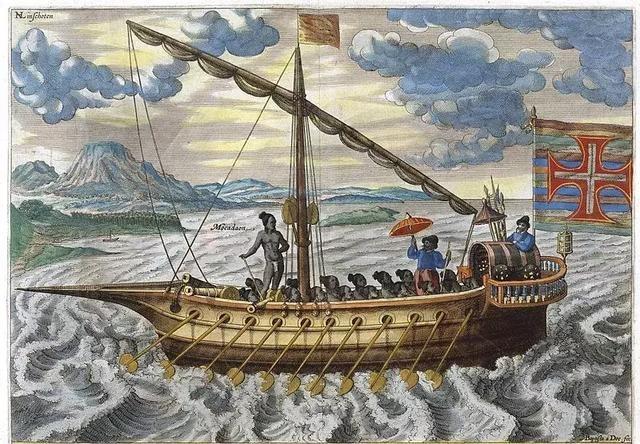 近代早期海軍常用的福斯塔斯船