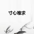 寸心難求 寸心難求