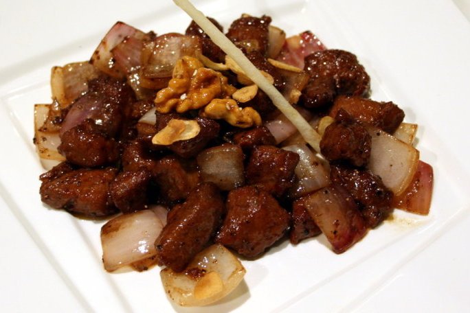 桃仁牛肉 桃仁牛肉
