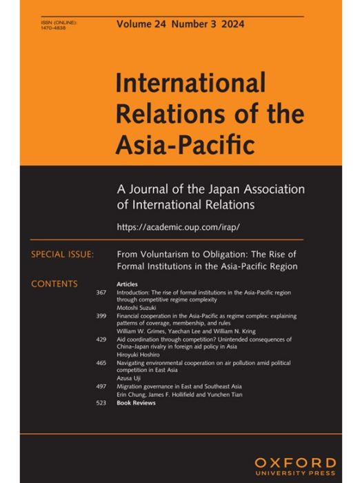 International Relations of the Asia - Pacific International Relations of the Asia - Pacific