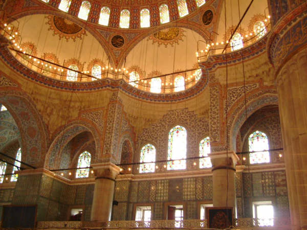 藍色清真寺內飾