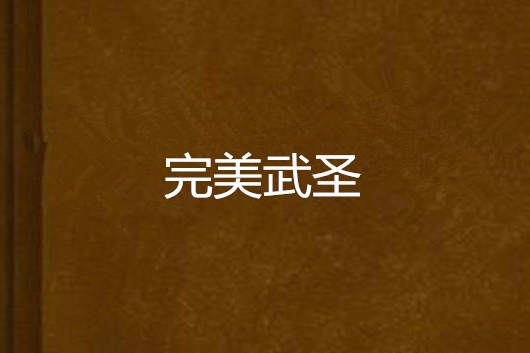 完美武聖 完美武聖