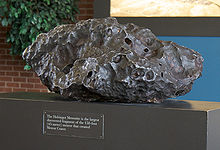代亞布羅峽谷隕石