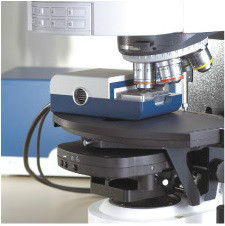 QCM-D視窗池與光學顯微鏡聯用