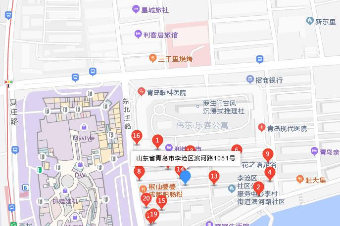 濱河路1051號