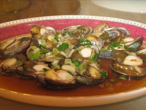 蔥油九孔 蔥油九孔