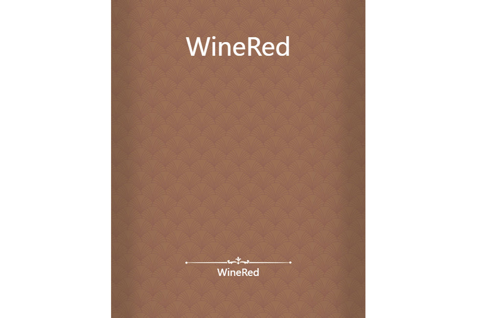 WineRed WineRed