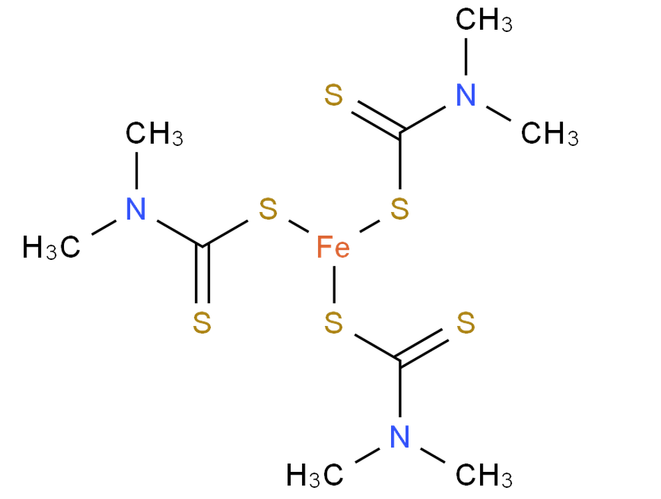N,N-二甲基二硫代氨基甲酸鐵