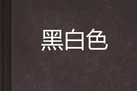 黑白色(小說) 黑白色(小說)