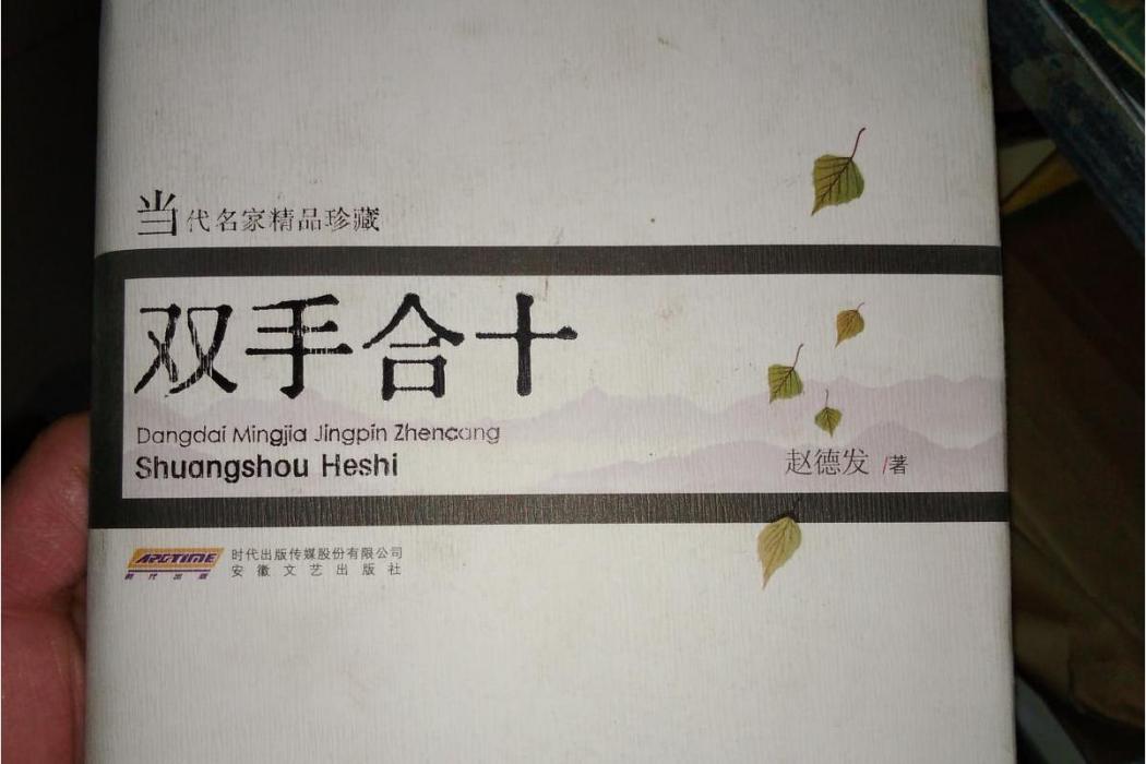 雙手合十(2008年江蘇文藝出版社出版的圖書) 雙手合十(2008年江蘇文藝出版社出版的圖書)