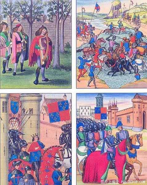 騎士(歐洲中世紀的社會階層受過訓練的騎兵)