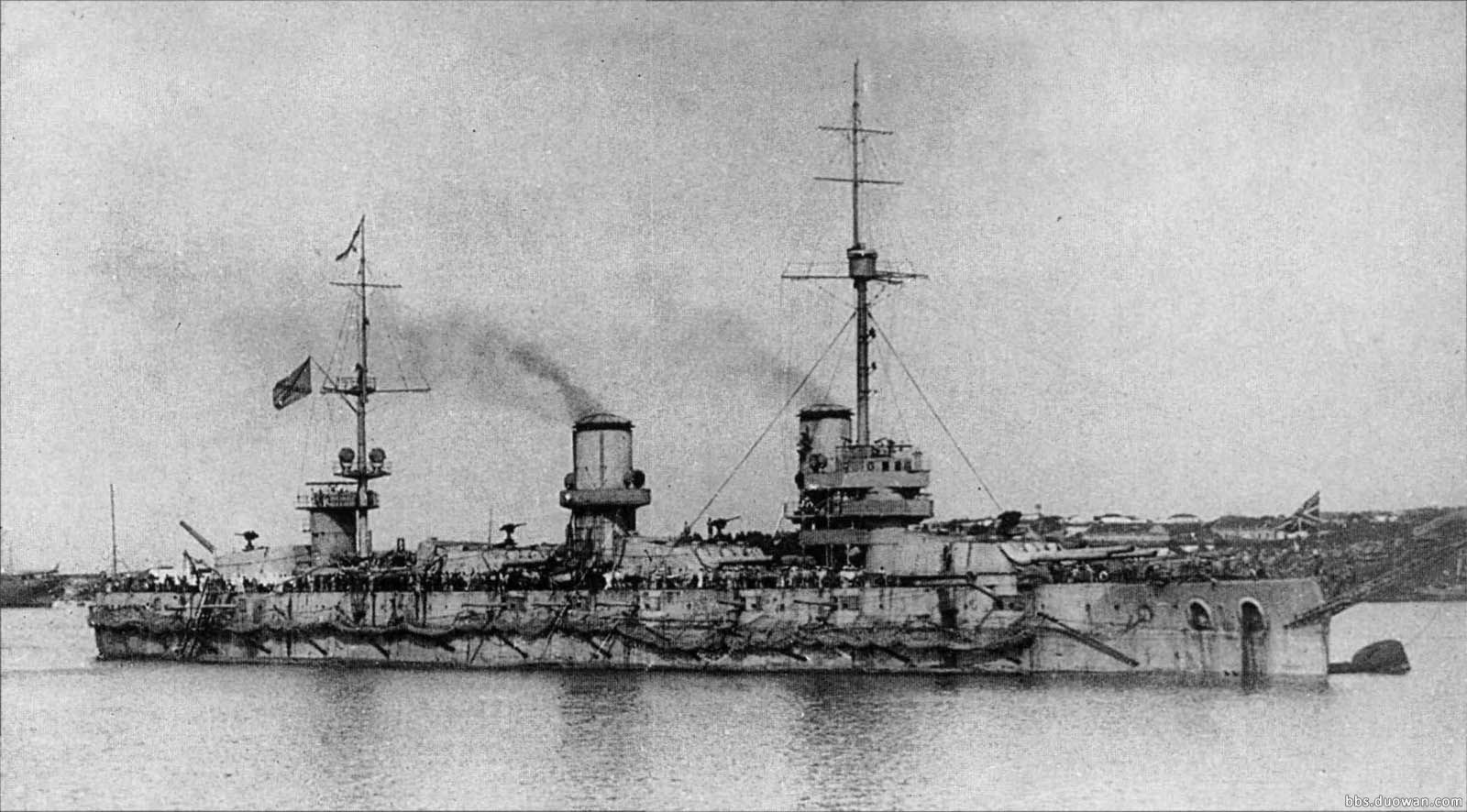1911-1916年期間攝於塞瓦斯托波爾的“瑪麗亞”皇后號