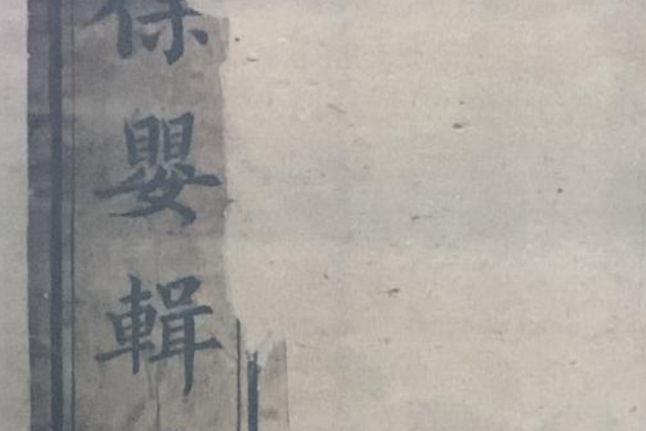 保嬰輯要 保嬰輯要