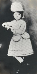 7歲時的津田梅子