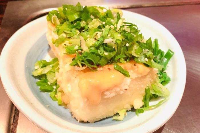 蔥炸豆腐 蔥炸豆腐