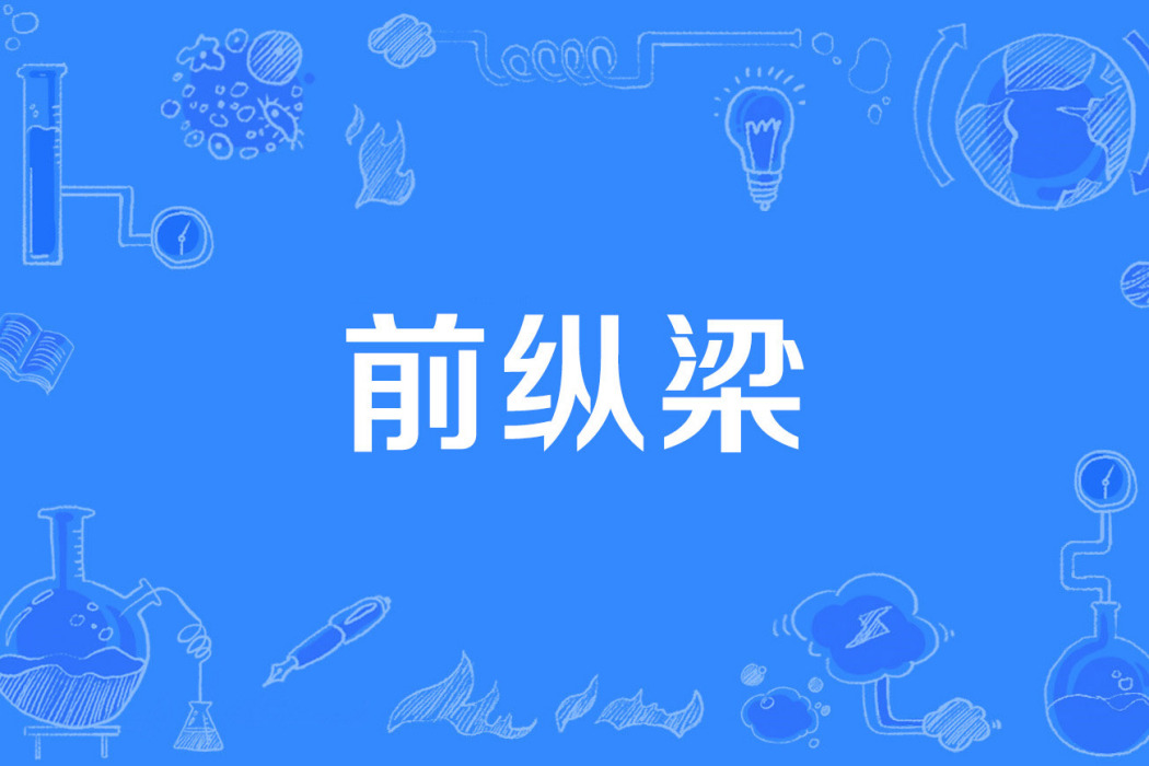 前縱梁 前縱梁