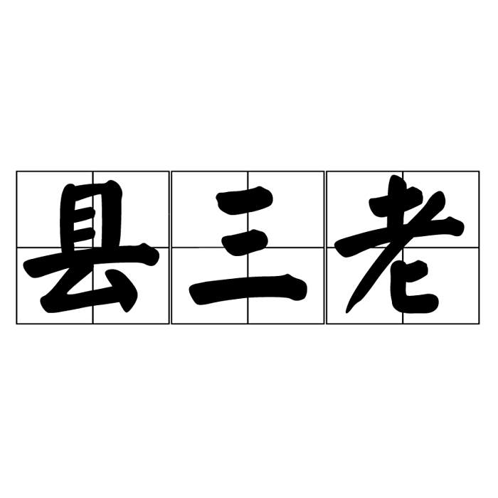 縣三老