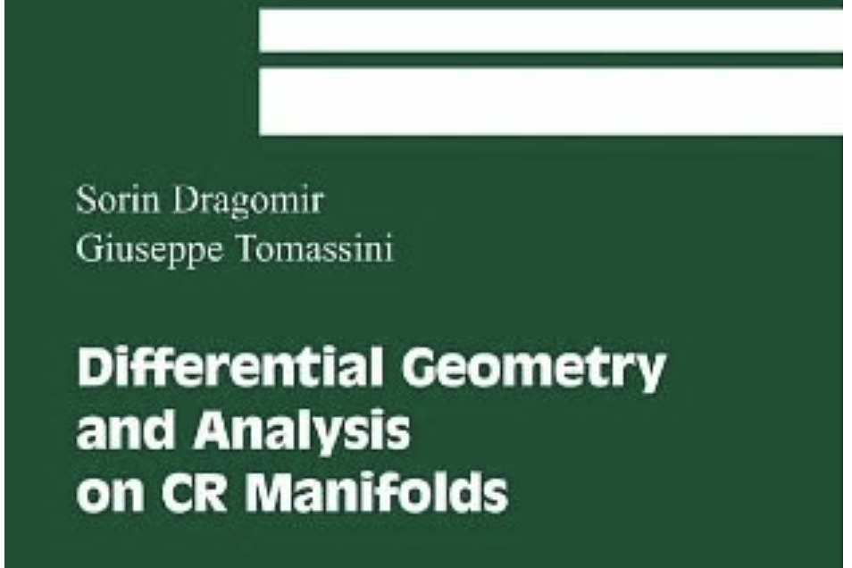 Differential Geometry and Analysis on CR Manifolds Differential Geometry and Analysis on CR Manifolds