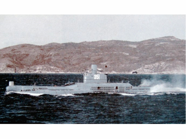 033G型潛艇巡航