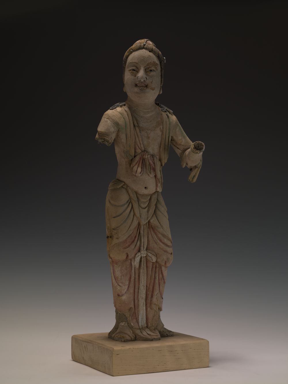 北宋彩塑舞伎立像(溫州博物館藏文物之一)
