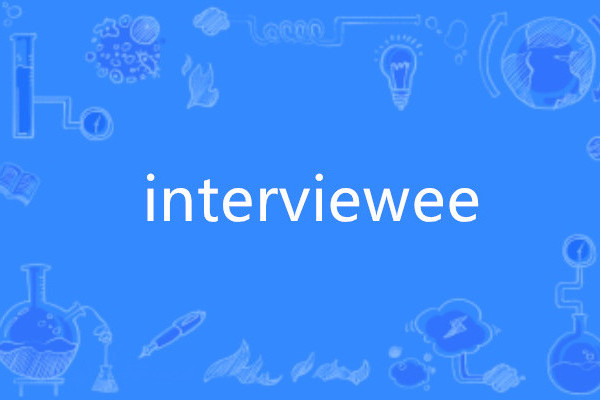 interviewee interviewee