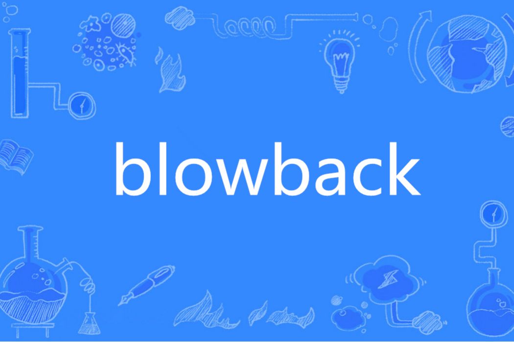 Blowback(英語單詞) Blowback(英語單詞)