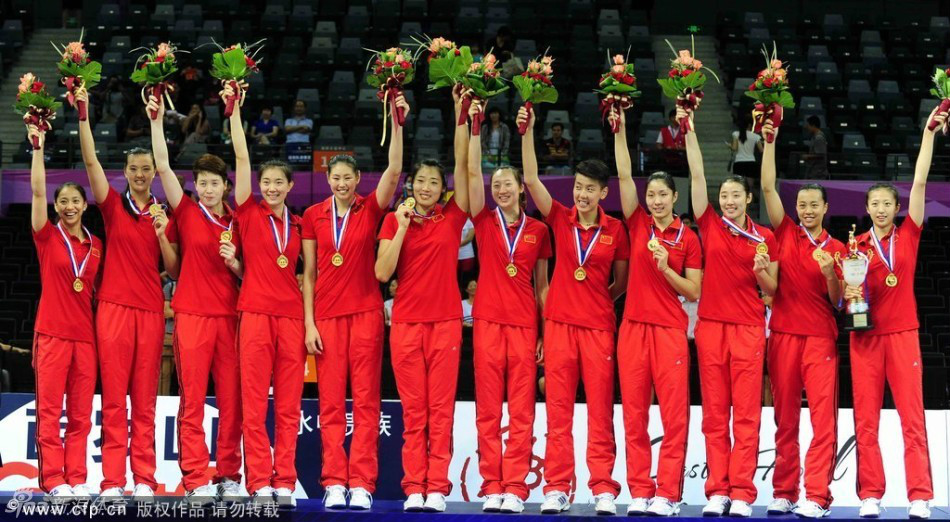 2014女排亞洲杯決賽，中國奪得冠軍