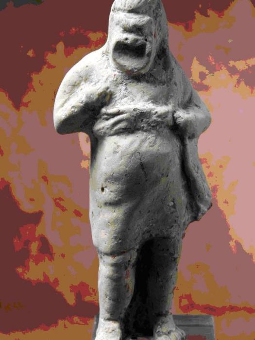 古希臘喜劇演員雕像