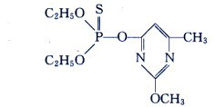 嘧啶氧磷結構式