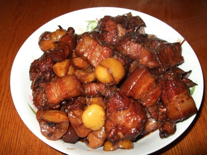 栗子燒肉筋 栗子燒肉筋