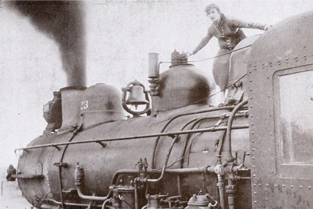 The Girl on the Engine The Girl on the Engine